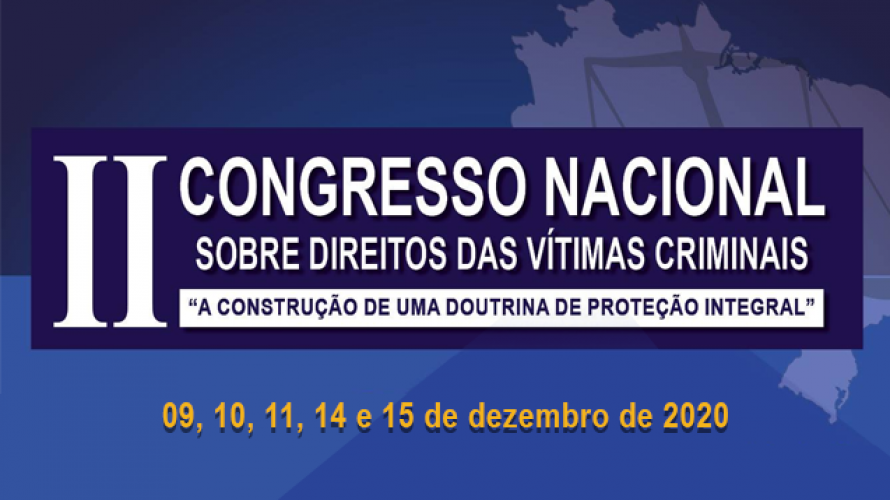 Inscrições abertas para o II Congresso Nacional sobre Direitos das Vítimas 
