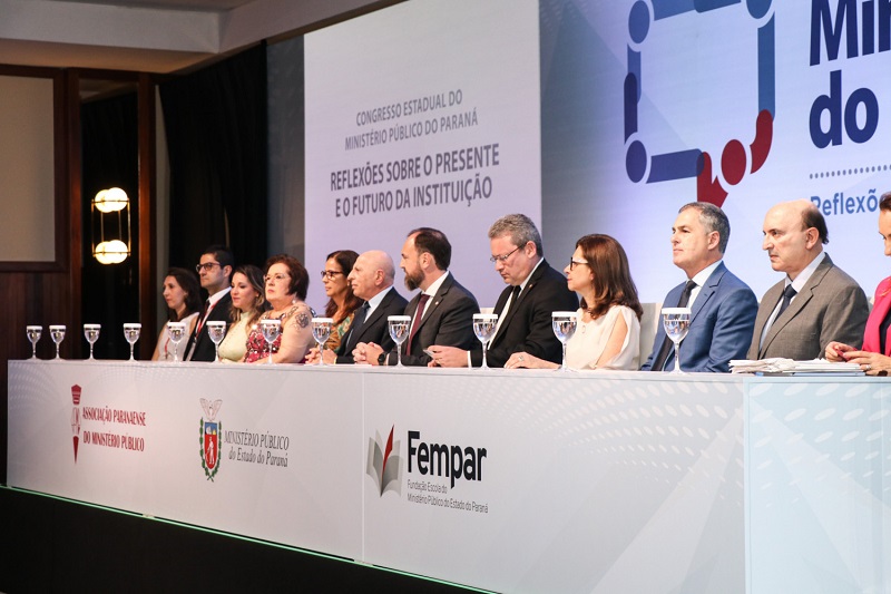 CONAMP participa da abertura do Congresso Estadual do Ministério Público do Paraná