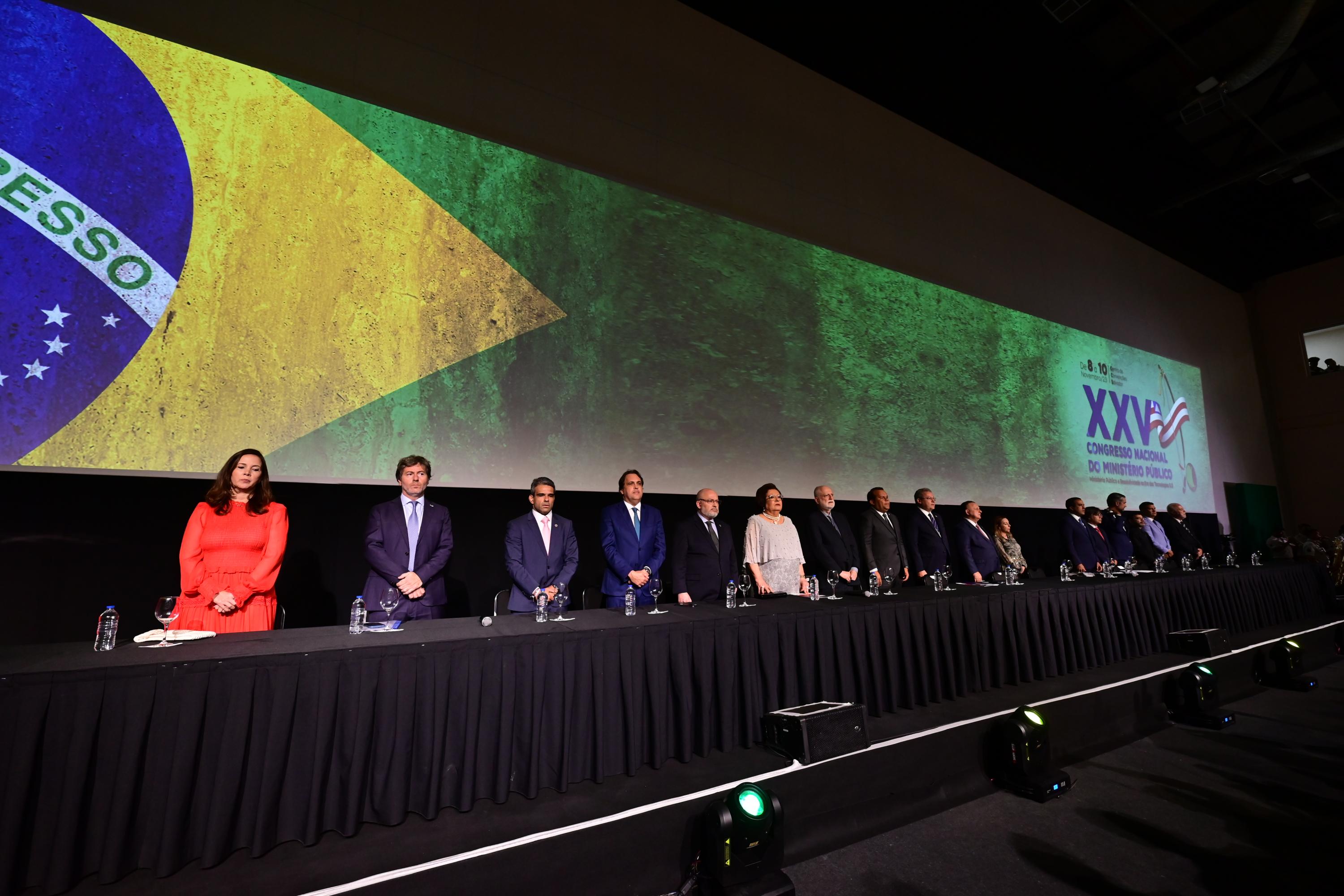 Abertura do XXV Congresso Nacional do MP destaca integração e unidade para resolutividade da instituição