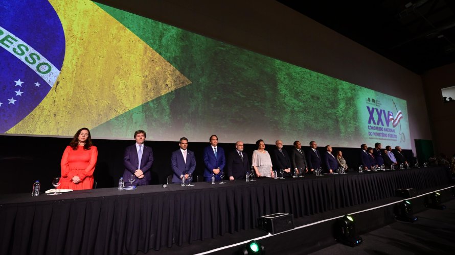 Abertura do XXV Congresso Nacional do MP destaca integração e unidade para resolutividade da instituição