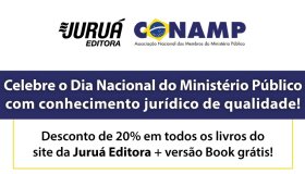 Juruá Editora celebra o Dia Nacional do Ministério Público em parceria com a CONAMP