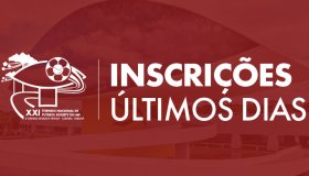 Prazo para inscrições no XXI Torneio Nacional de Futebol Society e Torneio Nacional de Beach Tennis do Ministério Público se encerra nesta sexta-feira (05)
