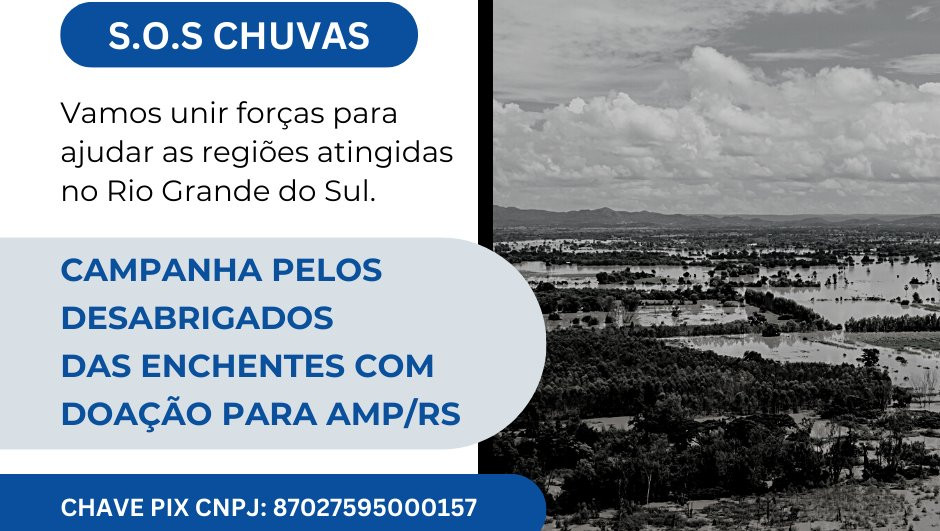 Campanha para ajudar vítimas das enchentes no Rio Grande do Sul é retomada