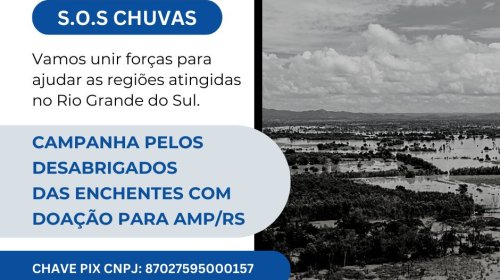 Campanha para ajudar vítimas das enchentes no Rio Grande do Sul é retomada