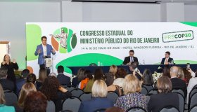 Meio ambiente, emergências e desastres climáticos, crimes e patrimônio público são temas do segundo dia do Congresso Estadual do MPRJ - Pré-COP 30