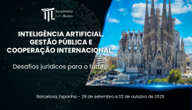 Unidade Nacional de Capacitação do MP recebe pré-inscrições para curso internacional que aborda inteligência artificial, gestão pública e cooperação jurídica 