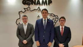 Presidente da CONAMP recebe visita institucional de representantes do Ministério Público da Paraíba