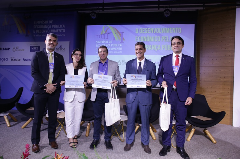 Segundo dia de simpósio destaca relação entre segurança pública e desenvolvimento sustentável