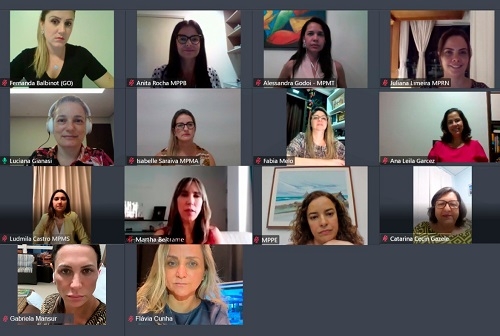 Comissão de mulheres realiza reunião por meio de videoconferência