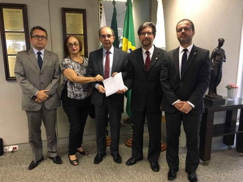 Representantes de aposentados participam de reunião da CONAMP