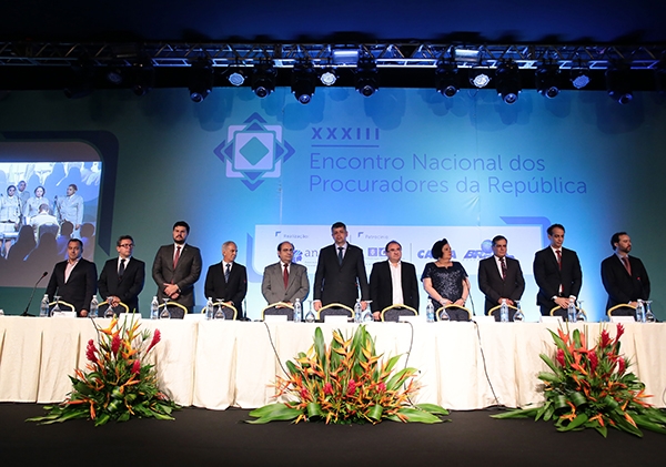 CONAMP participa de abertura do Encontro Nacional dos Procuradores da República