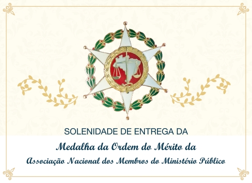 Medalha da Ordem do Mérito da CONAMP será entregue em dezembro