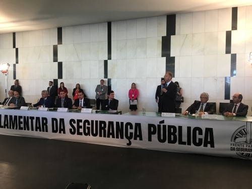 Instalada a Frente Parlamentar da Segurança Pública