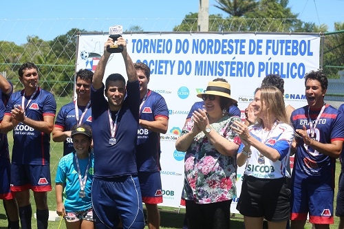Time de Goiás é campeão do III Torneio do Nordeste de Futebol Society do MP