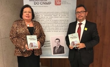 CONAMP participa de lançamento do livro sobre os 12 anos do CNMP