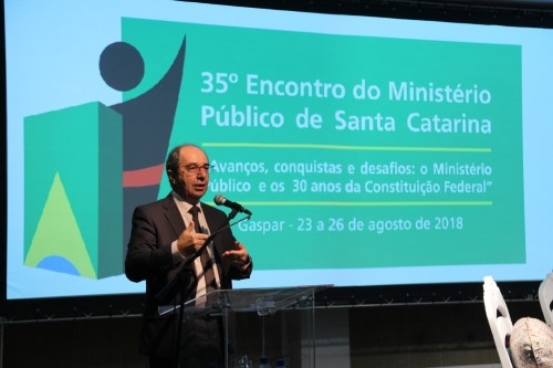 Presidente da CONAMP participa do 35º  Encontro do MPSC