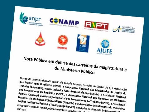 Nota Pública em defesa das carreiras da magistratura e do Ministério Público