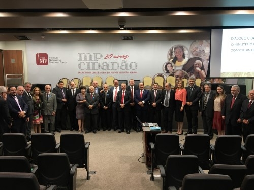 Membros do MP reúnem-se para rememorar a história da instituição na Constituinte