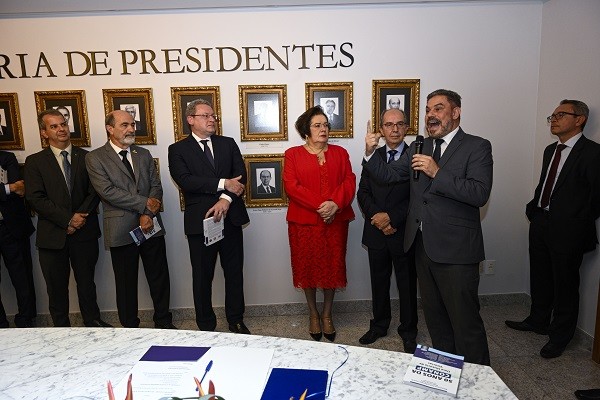 Solenidade de aposição de foto de ex-presidente do CONAMP na sede da entidade.Brasília - DF 24.05.2022 Foto: José Paulo Lacerda