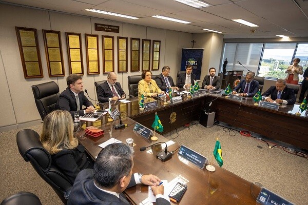 18/01/2023 O procurador-geral de Justiça do DF e Territórios, Georges Seigneur, durante reunião do CNPG, na sala do Conselho Superior do MPDFT. FOTO ED FERREIRA/MPDFT.
